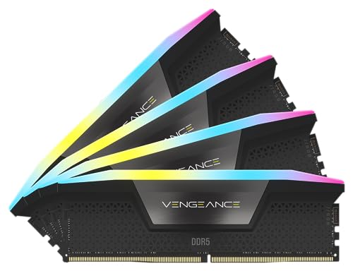 corsair-vengeance-rgb-ddr5-128gb-4x32gb-5600mhz-cl40-intel-xmp-nero image 5