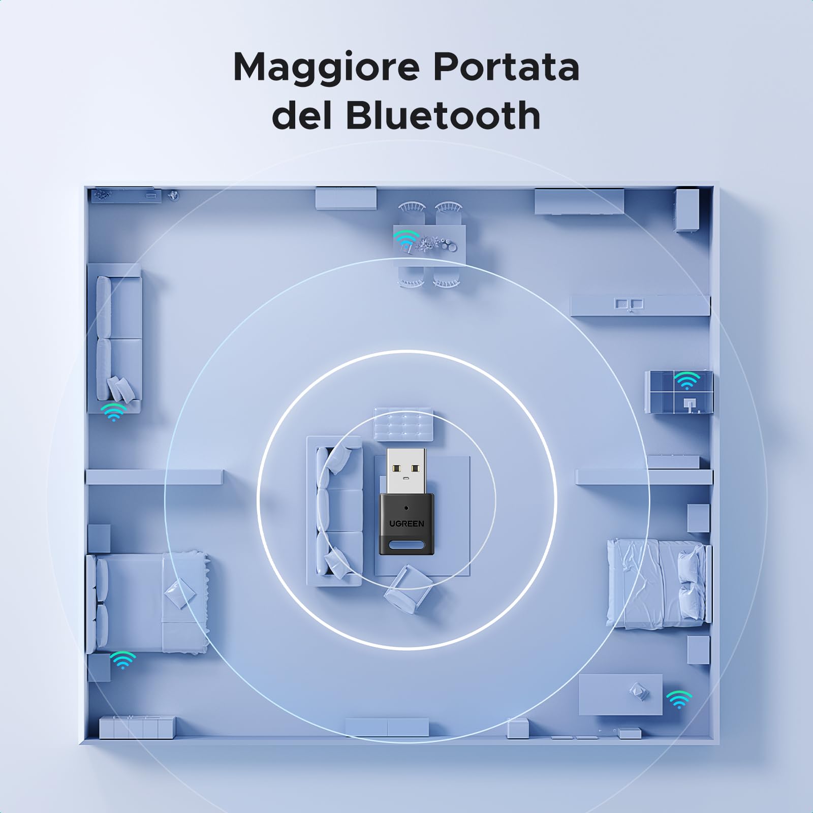 ugreen-adattatore-usb-bluetooth-5-4-per-pc-windows image 7