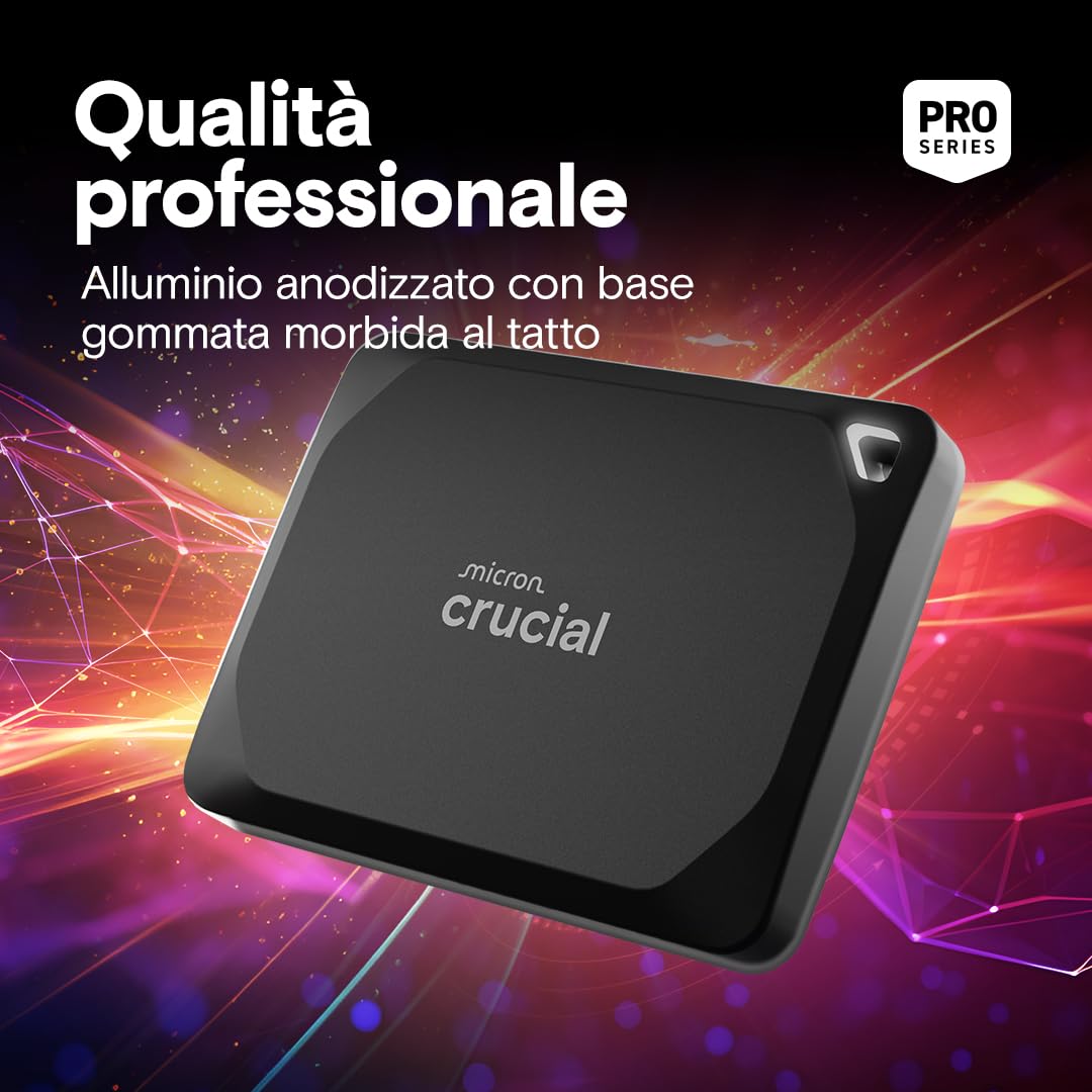crucial-x10-pro-2tb-ssd-esterno-portatile-2100mb-s-usb-c-ct2000x10prossd902 image 6