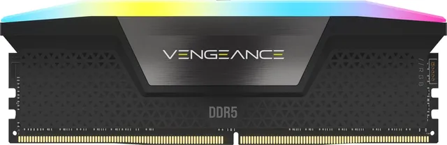 corsair-vengeance-rgb-ddr5-16gb-1-x-16gb-5600mhz-cl40-ram-desktop-nero-intel-xmp image 1