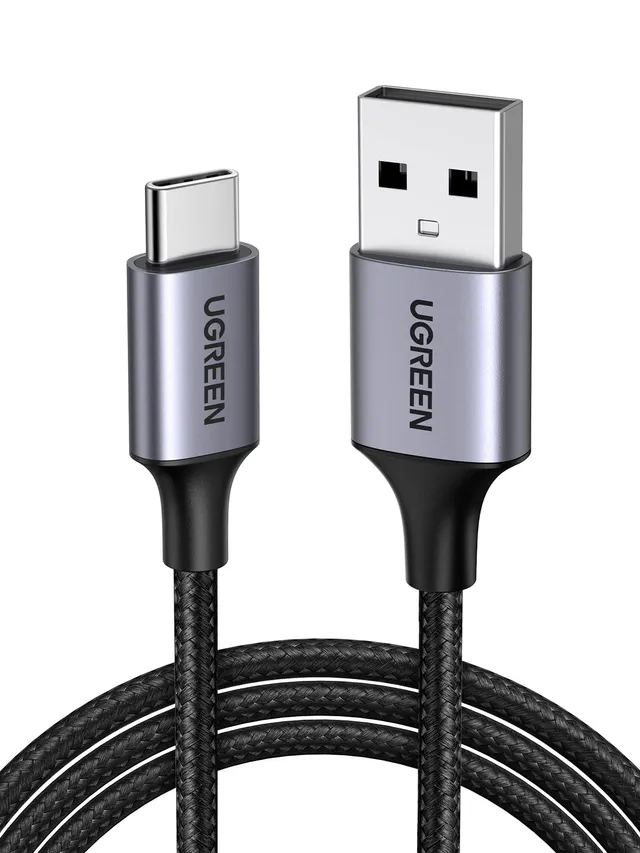 ugreen-cavo-usb-a-a-usb-c-3a-qc3-0-480mbps-nylon-0-5m image 1