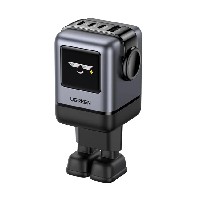 ugreen-uno-robot-caricatore-usb-c-gan-100w-4-porte-pd-3-0 image 1