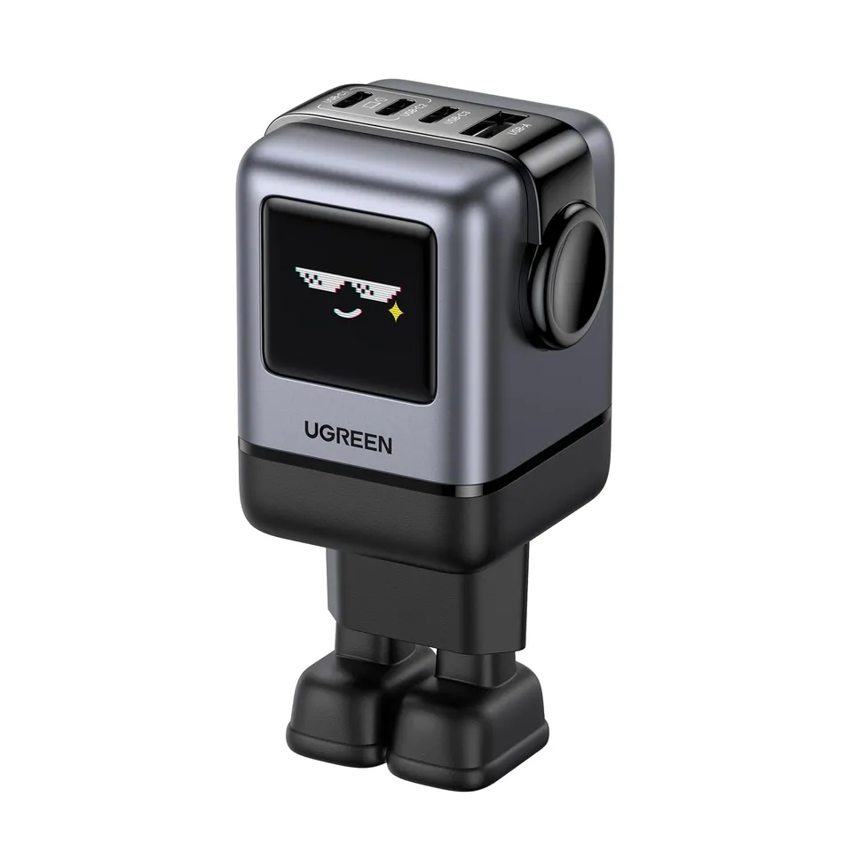 ugreen-uno-robot-caricatore-usb-c-gan-100w-4-porte-pd-3-0 image 1