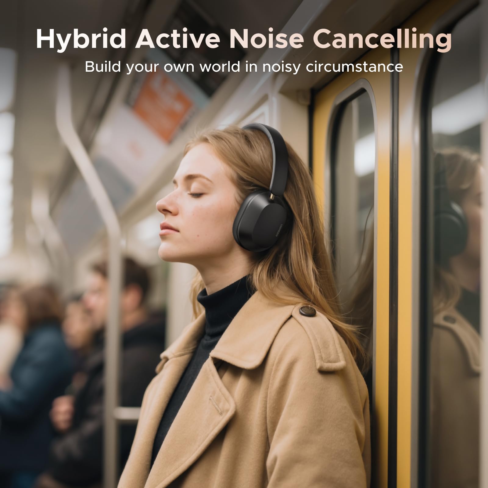 ugreen-hitune-max5c-cuffie-bluetooth-over-ear-anc-43db-nere image 2