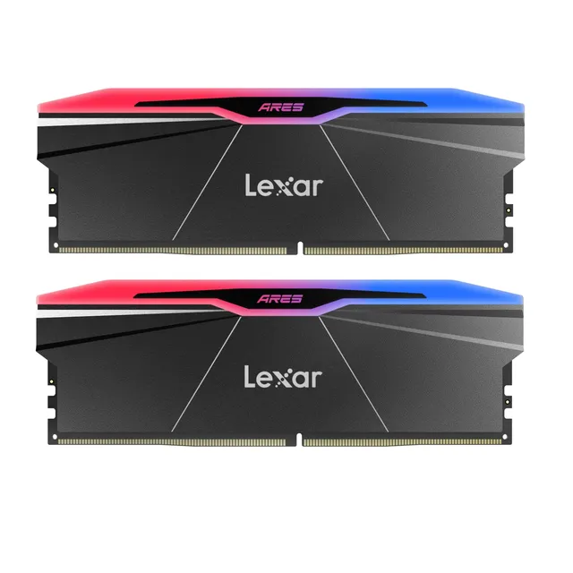 lexar-ares-gen2-rgb-ddr5-32gb-kit-2x16gb-6000mhz-cl28-udimm-xmp-3-0-sk-hynix image 1