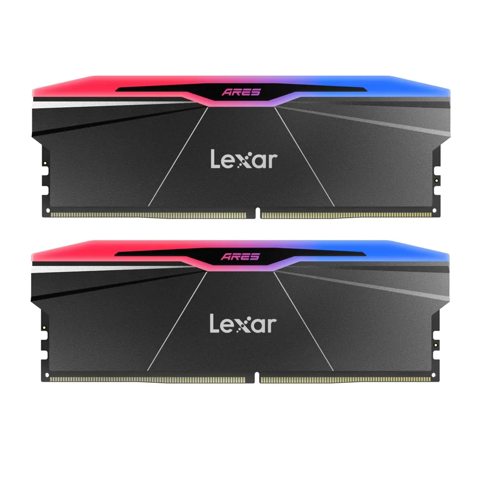 lexar-ares-gen2-rgb-ddr5-32gb-kit-2x16gb-6000mhz-cl28-udimm-xmp-3-0-sk-hynix image 1