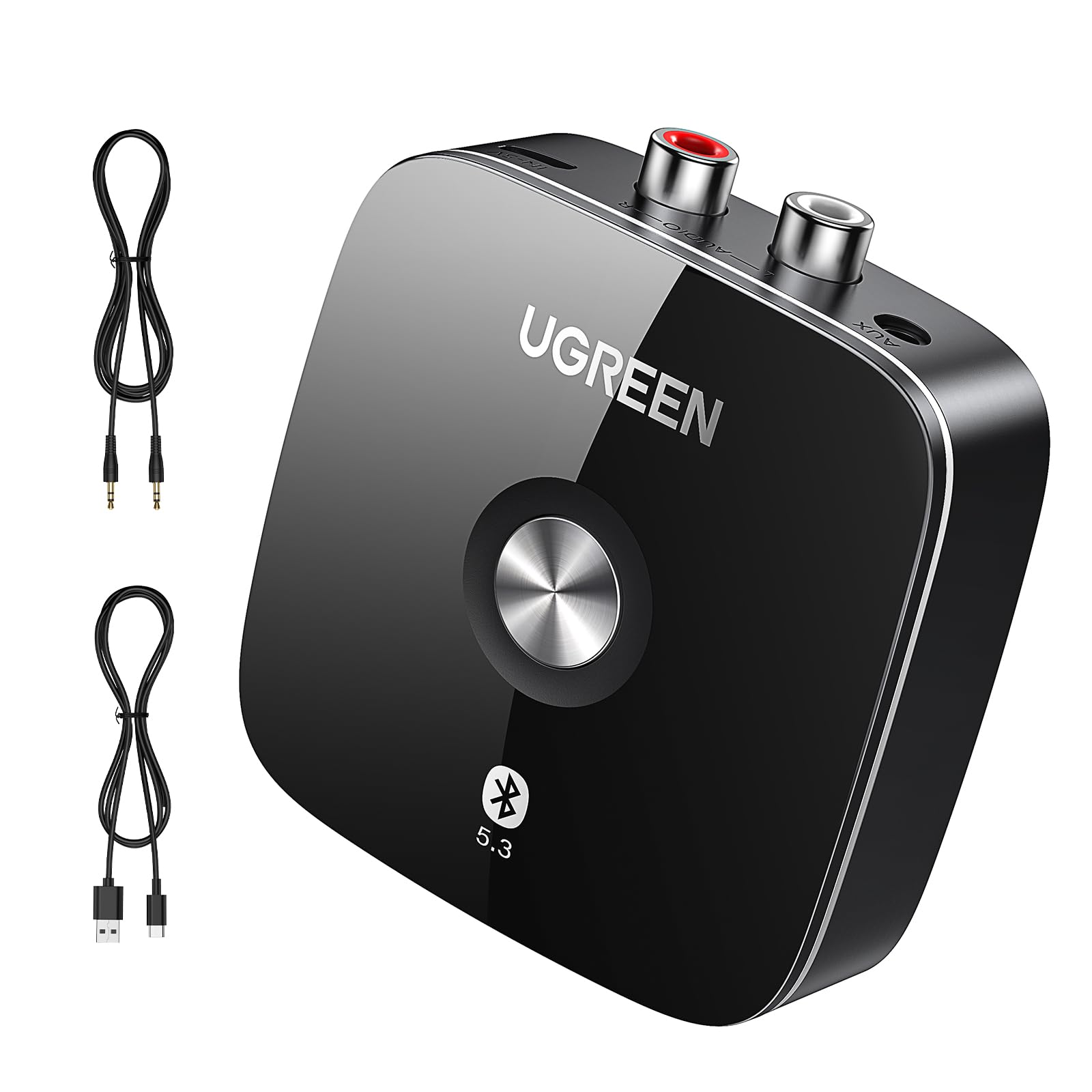 ugreen-ricevitore-bluetooth-5-3-hifi-jack-3-5mm-2rca-8h-autonomia image 1