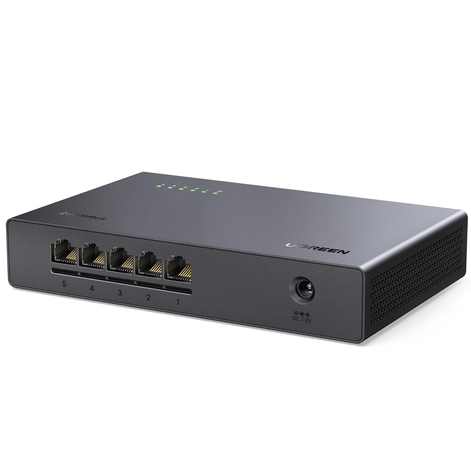 ugreen-switch-ethernet-2-5g-5-porte-rj45-plug-play image 1