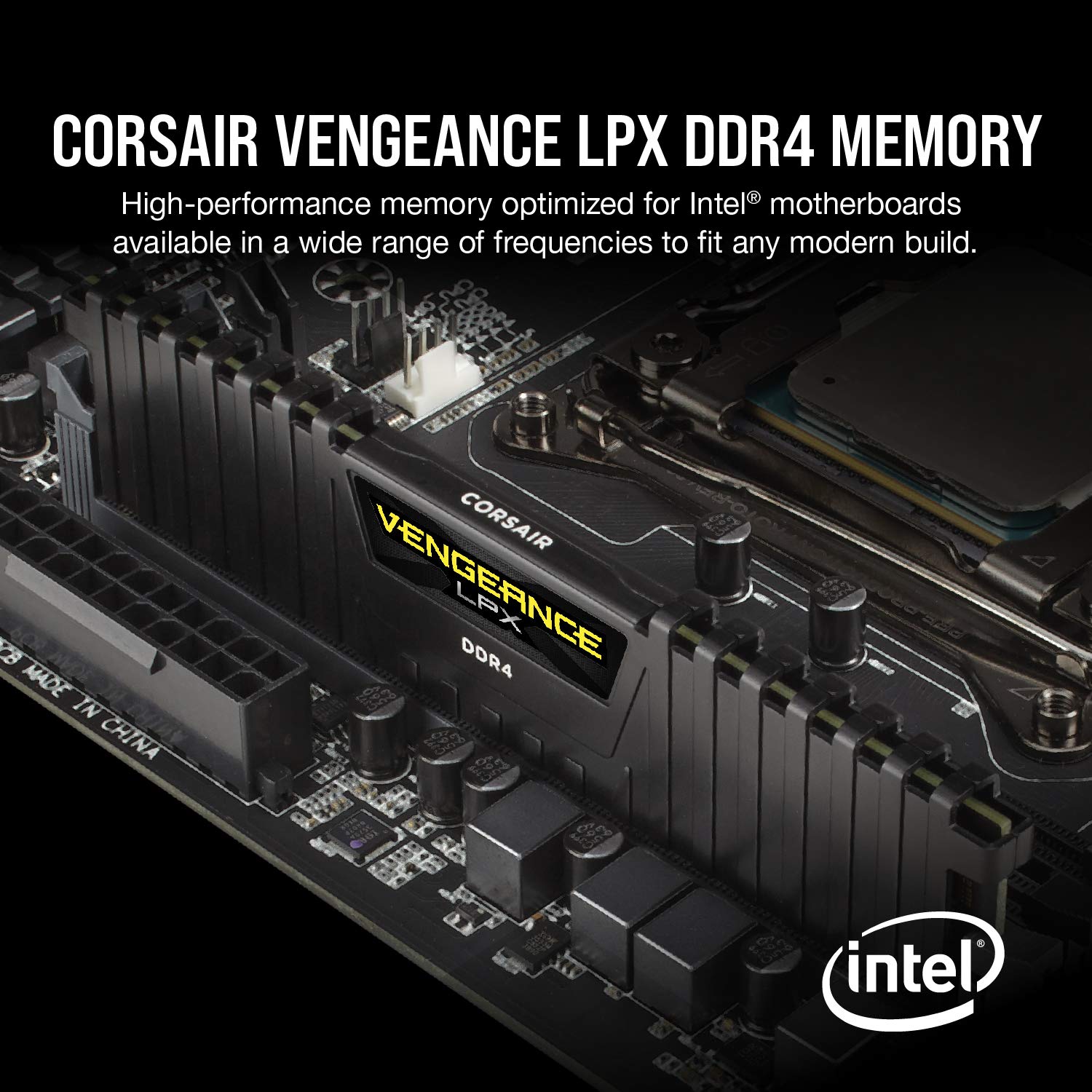 corsair-vengeance-lpx-ddr4-32gb-2x16gb-3600mhz-cl18-memoria-desktop-nero image 2