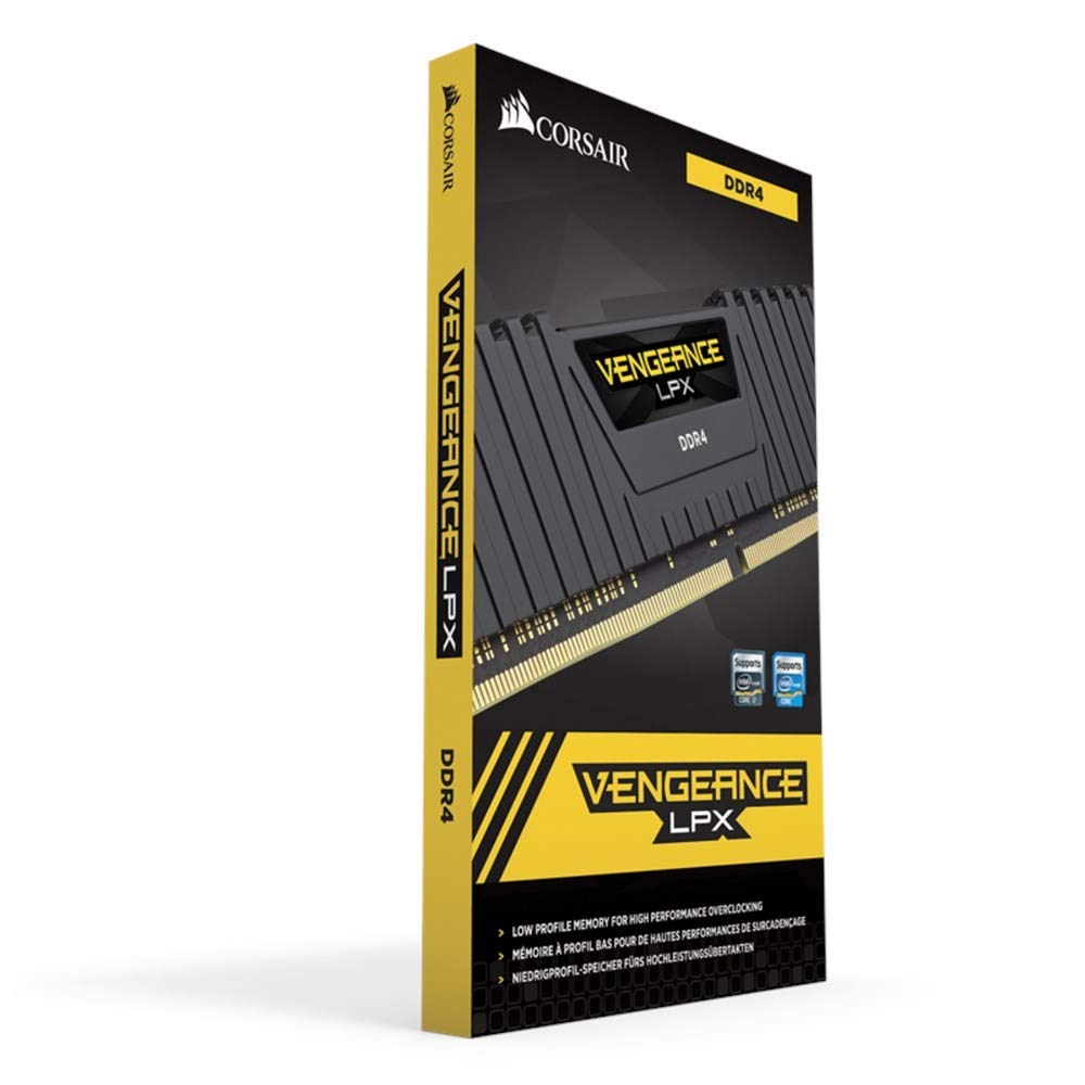 corsair-vengeance-lpx-memoria-desktop-ddr4-16gb-2x8gb-3600mhz-c18-nero image 3