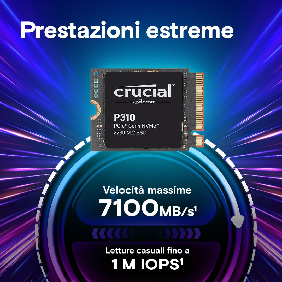 crucial-p310-ssd-interno-2tb-m-2-2230-pcie-gen4-nvme image 4