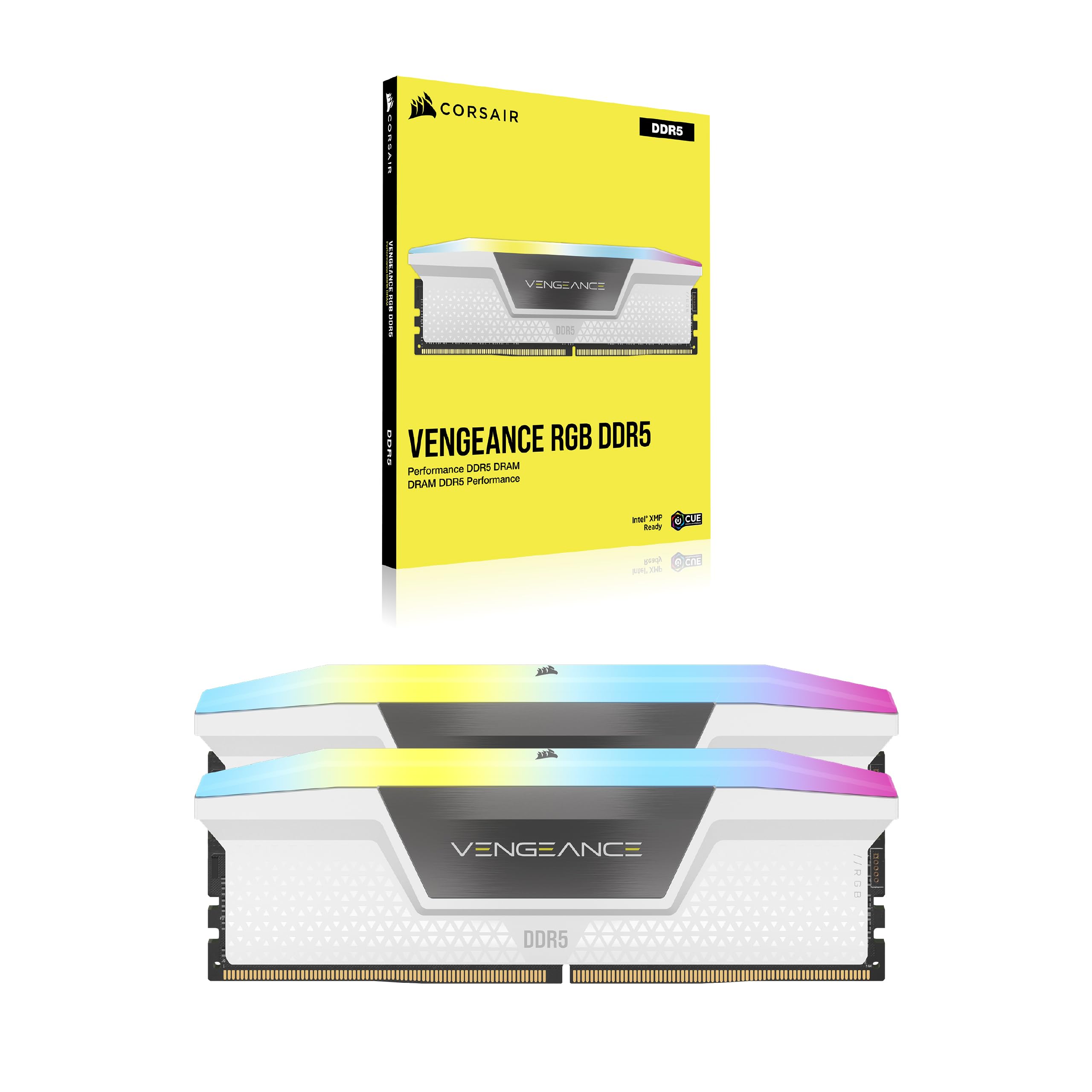 corsair-vengeance-rgb-ddr5-32gb-2x16gb-6400mhz-cl32-ram-desktop-bianca image 6