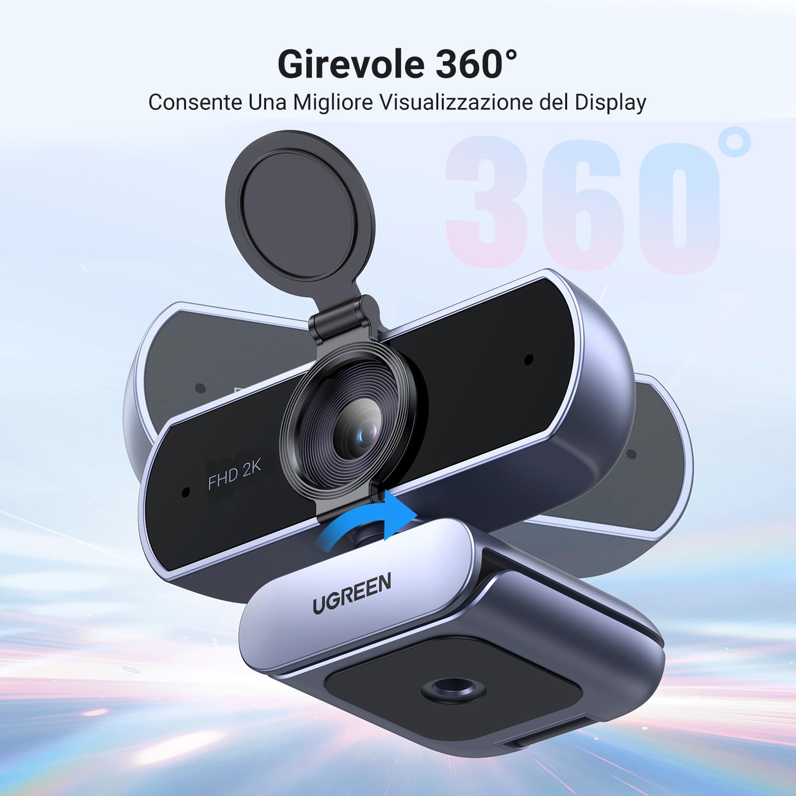 ugreen-webcam-2k-30fps-usb-pc-doppio-microfono-autofocus-80 image 6