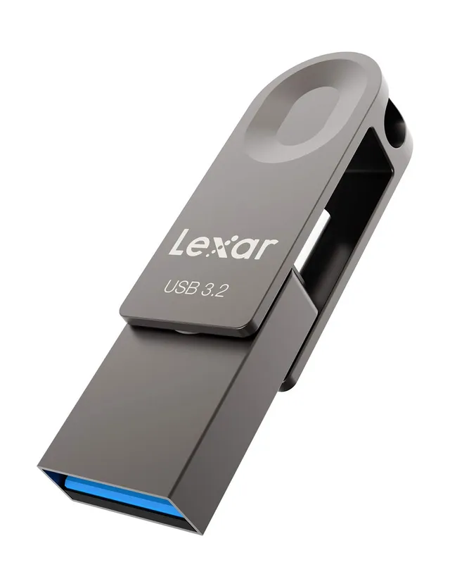 lexar-jumpdrive-dual-drive-e32c-128gb-usb-c-usb-a-3-2-pen-drive image 1