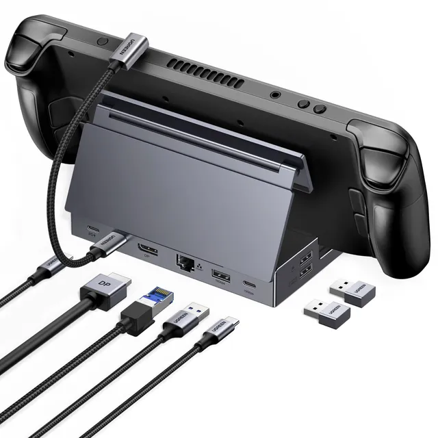 ugreen-docking-station-usb-c-9-in-1-dp-4k-120hz-pd-100w-per-steam-deck image 1