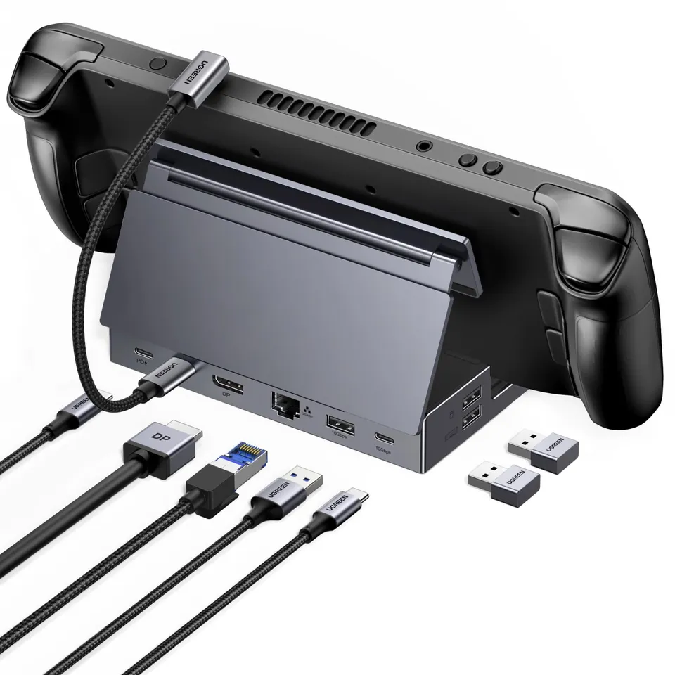 ugreen-docking-station-usb-c-9-in-1-dp-4k-120hz-pd-100w-per-steam-deck image 1