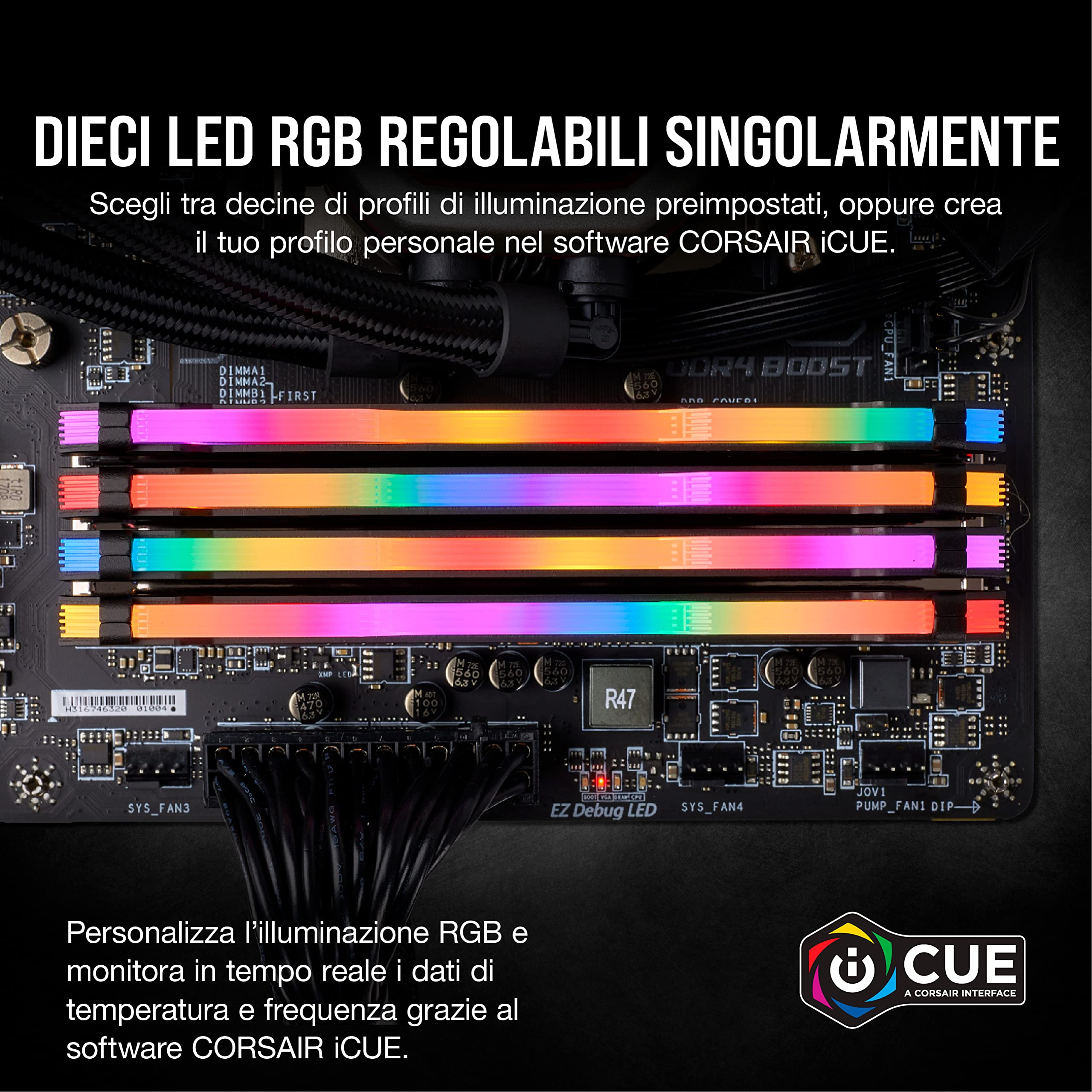 corsair-vengeance-rgb-pro-32gb-2x16gb-ddr4-3600mhz-cl18-amd-optimized-nero image 3