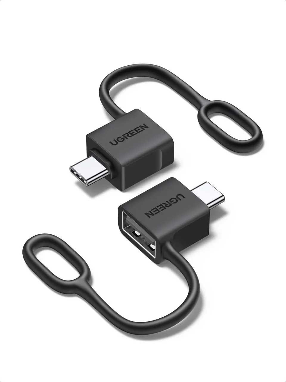 ugreen-adattatore-usb-c-a-usb-a-3-2-10gbps-otg-2-pezzi-anti-perso image 1