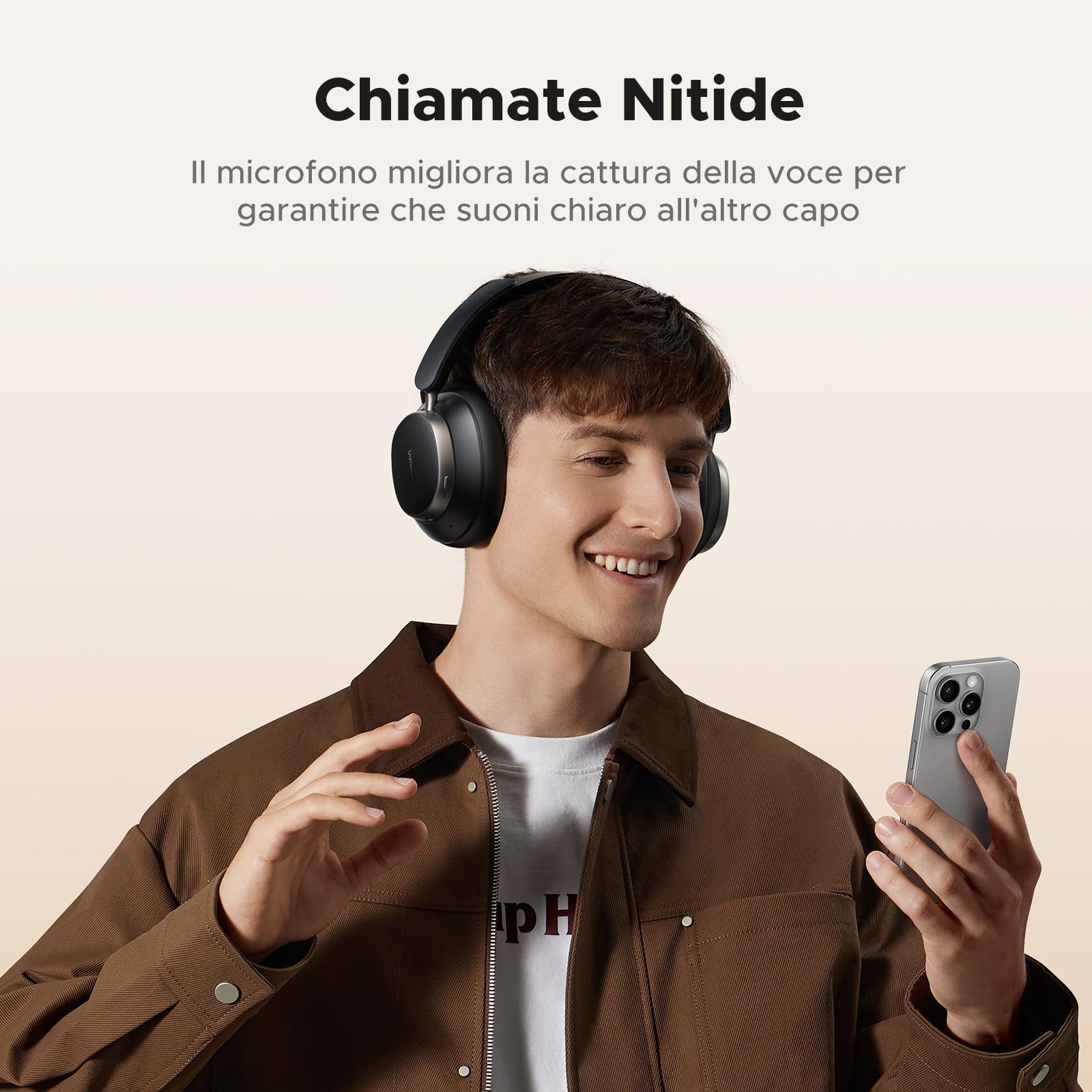 ugreen-studio-pro-cuffie-bluetooth-over-ear-anc-48db-hi-res-ldac-nero image 7