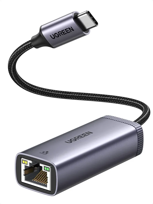 ugreen-adattatore-usb-c-a-ethernet-gigabit-rj45-alluminio image 1