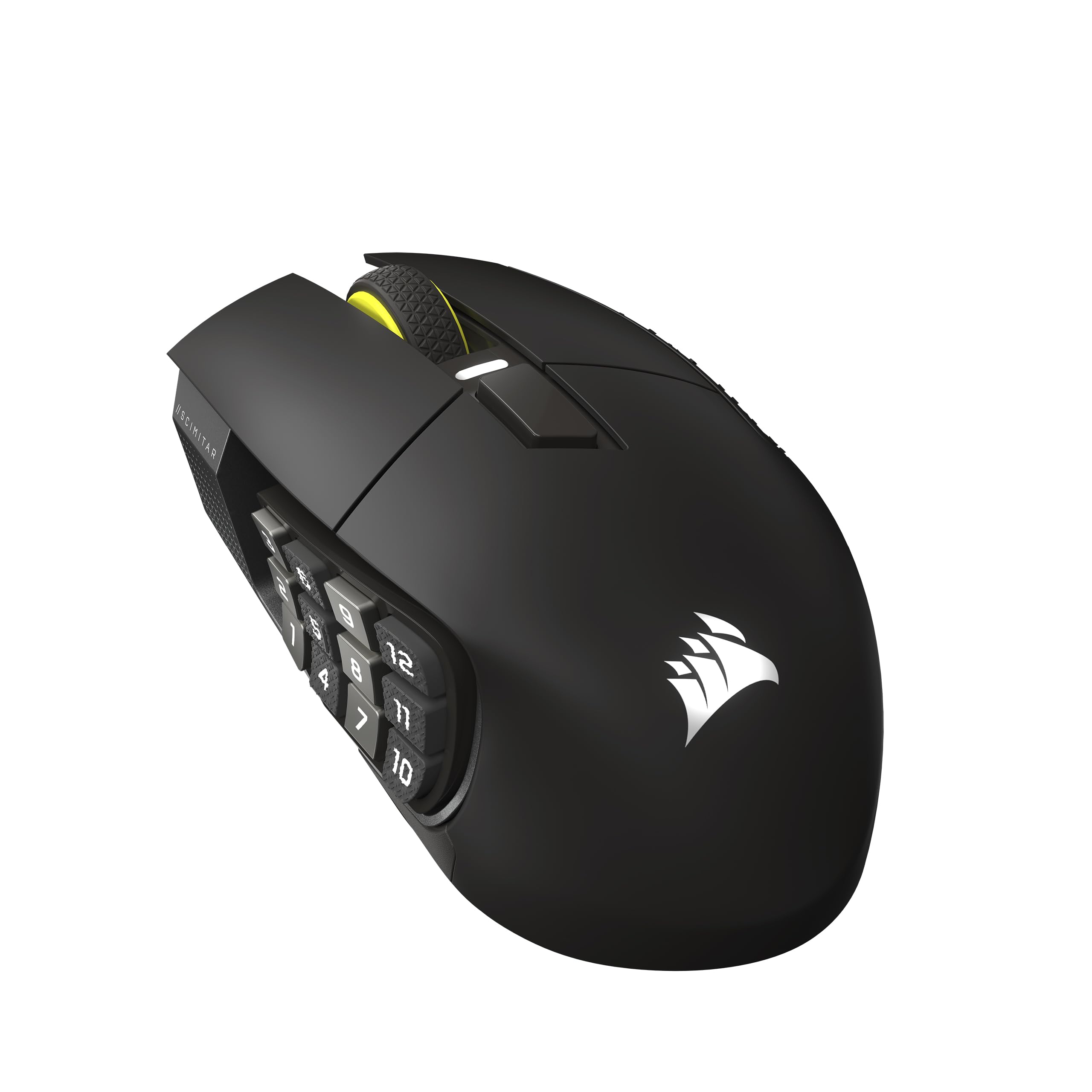 corsair-scimitar-elite-wireless-se-mouse-gaming-mmo-gunmetal-33-000-dpi-16-pulsa image 1