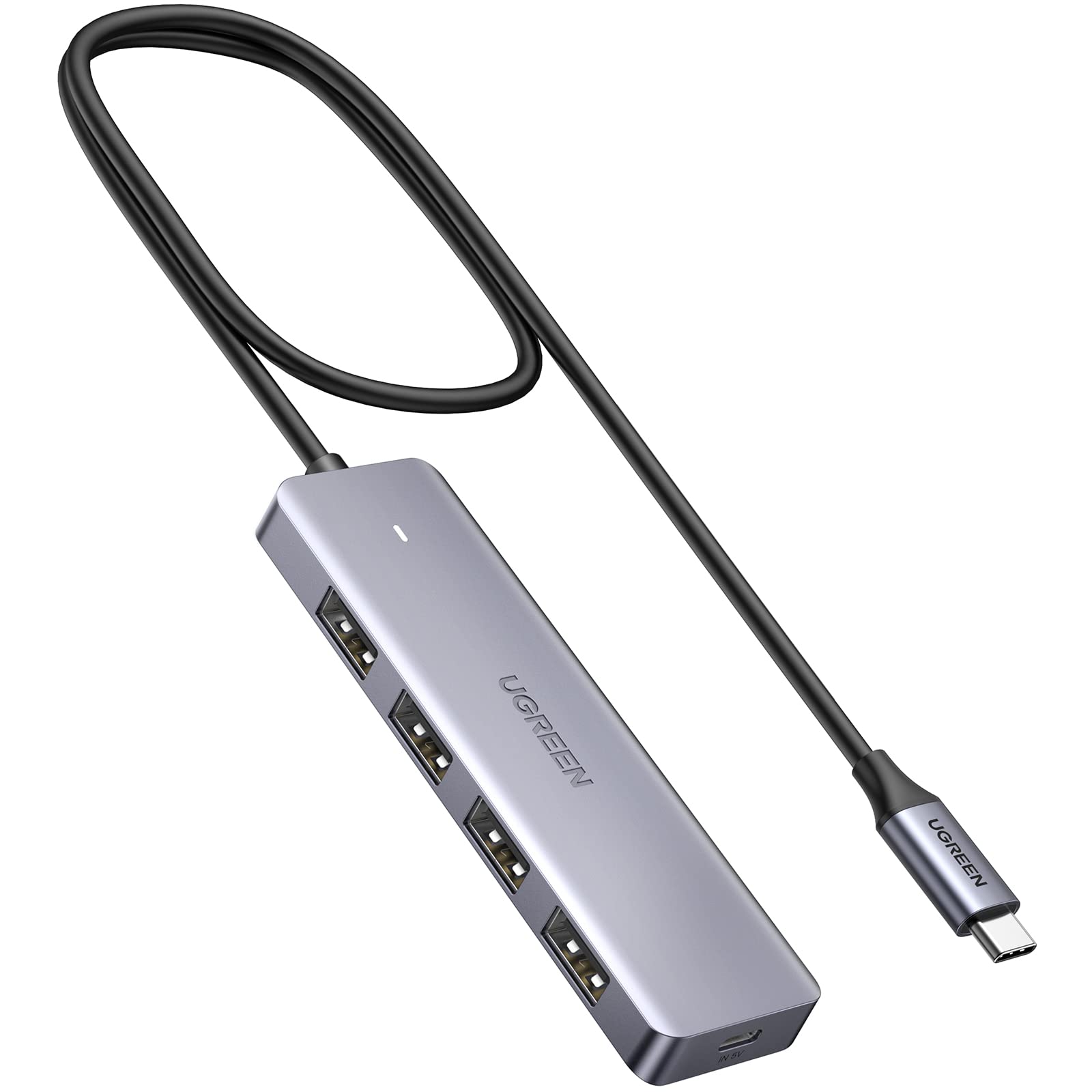 ugreen-hub-usb-c-a-4-porte-usb-3-0-5gbps-con-alimentazione-usb-c-15cm image 8